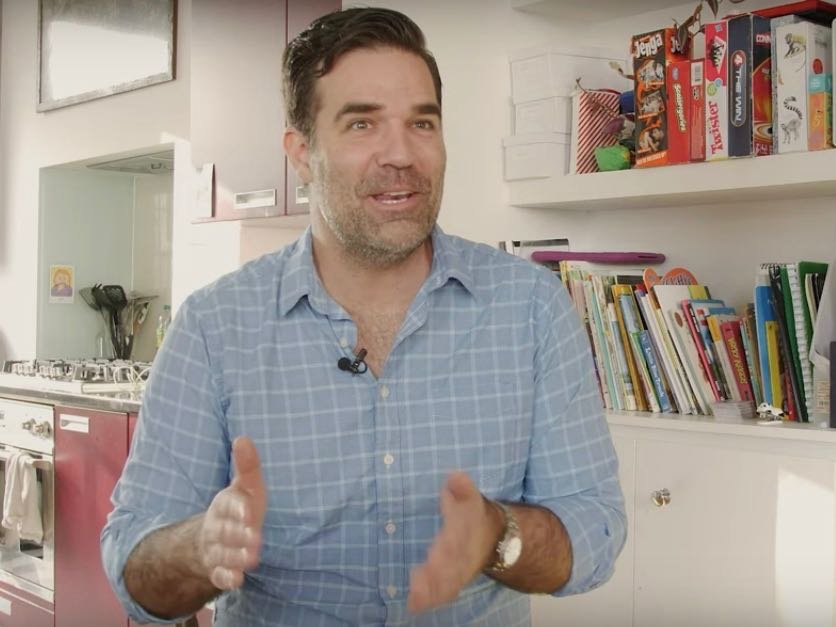 Rob Delaney in a Labour video on the NHS, which was the election’s most watched official video