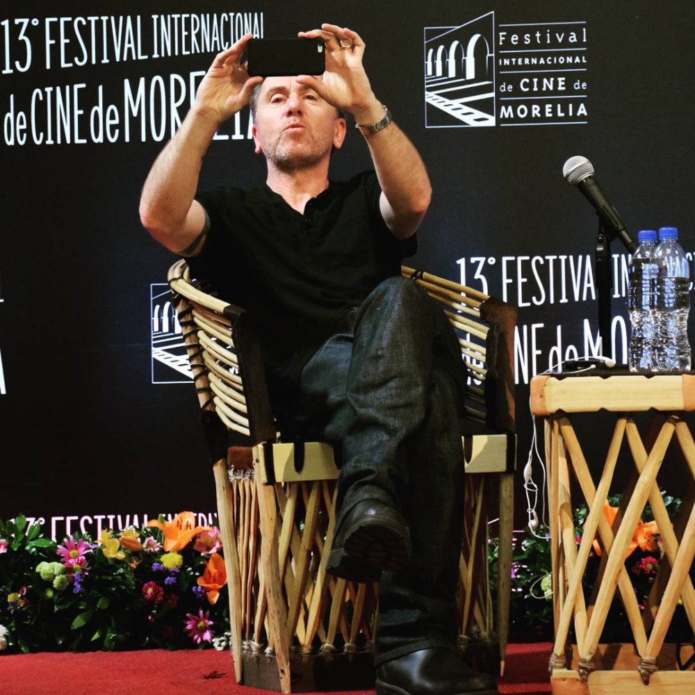 Tim Roth on stage at the 2015 Morelia International Film Fesival