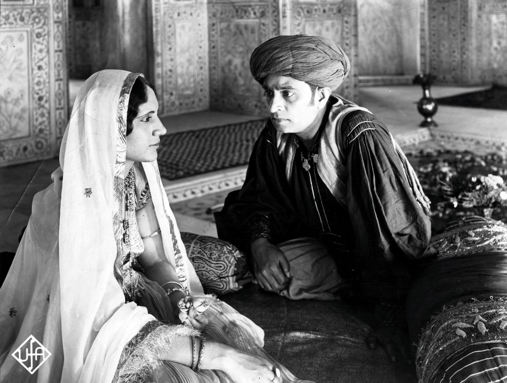 Rao with Himansu Rai as Shiraz