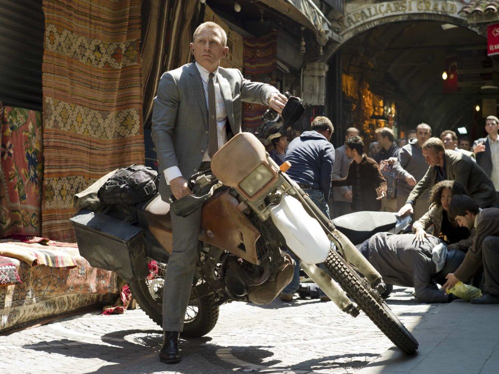 James Bond tours Istanbul in Skyfall (2012)