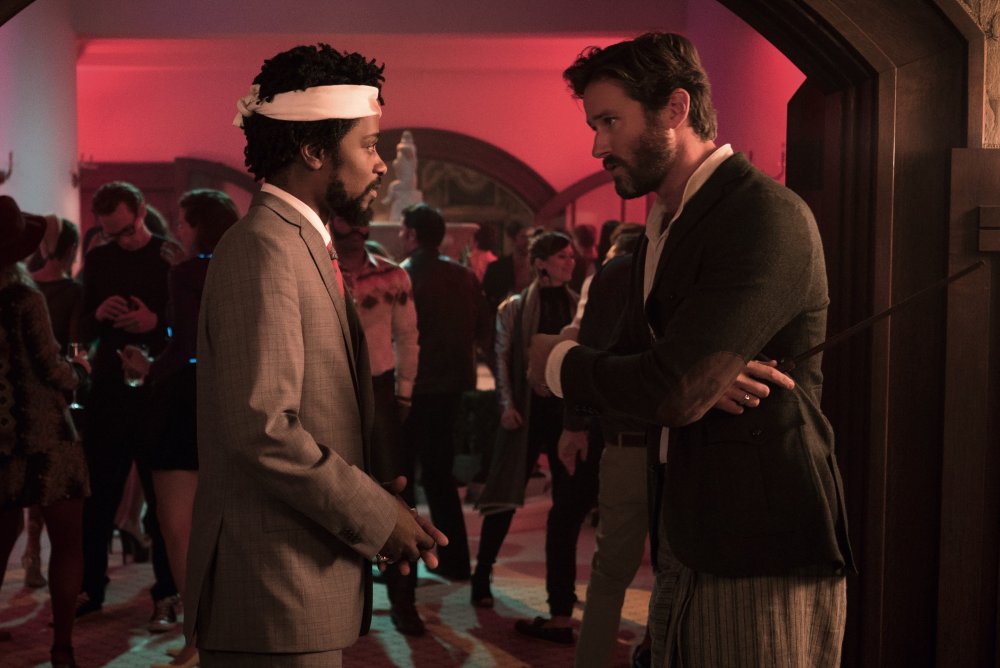 Stanfield with Armie Hammer as Steve Lift