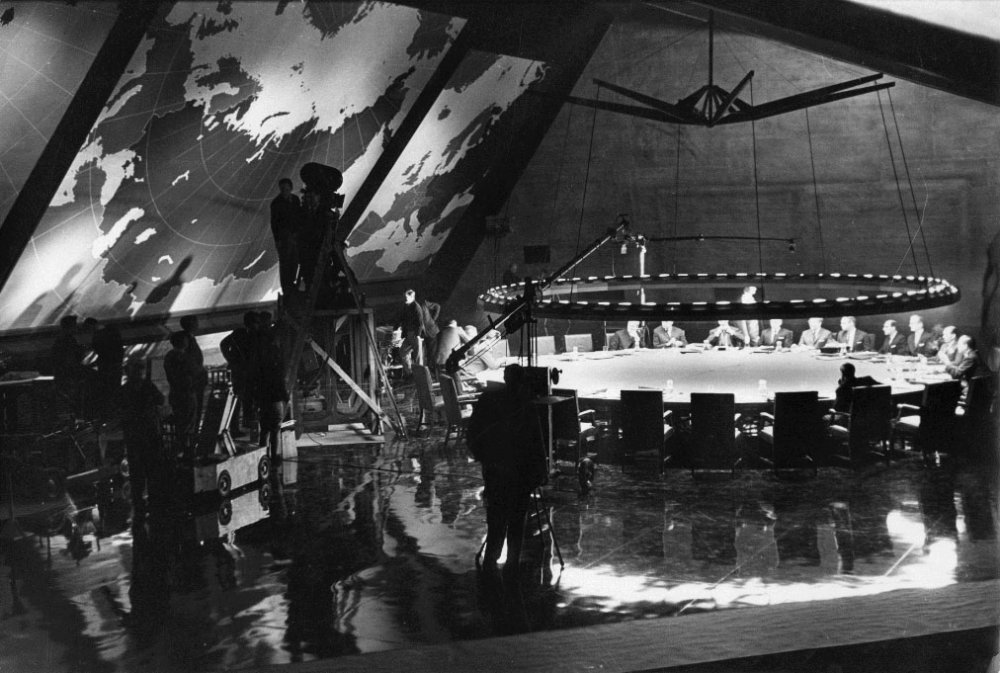 Behind the scenes of Dr. Strangelove&amp;#8217;s war-room set