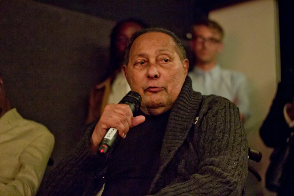 Stuart Hall at a screening of The Stuart Hall Project at the ICA in September 2013