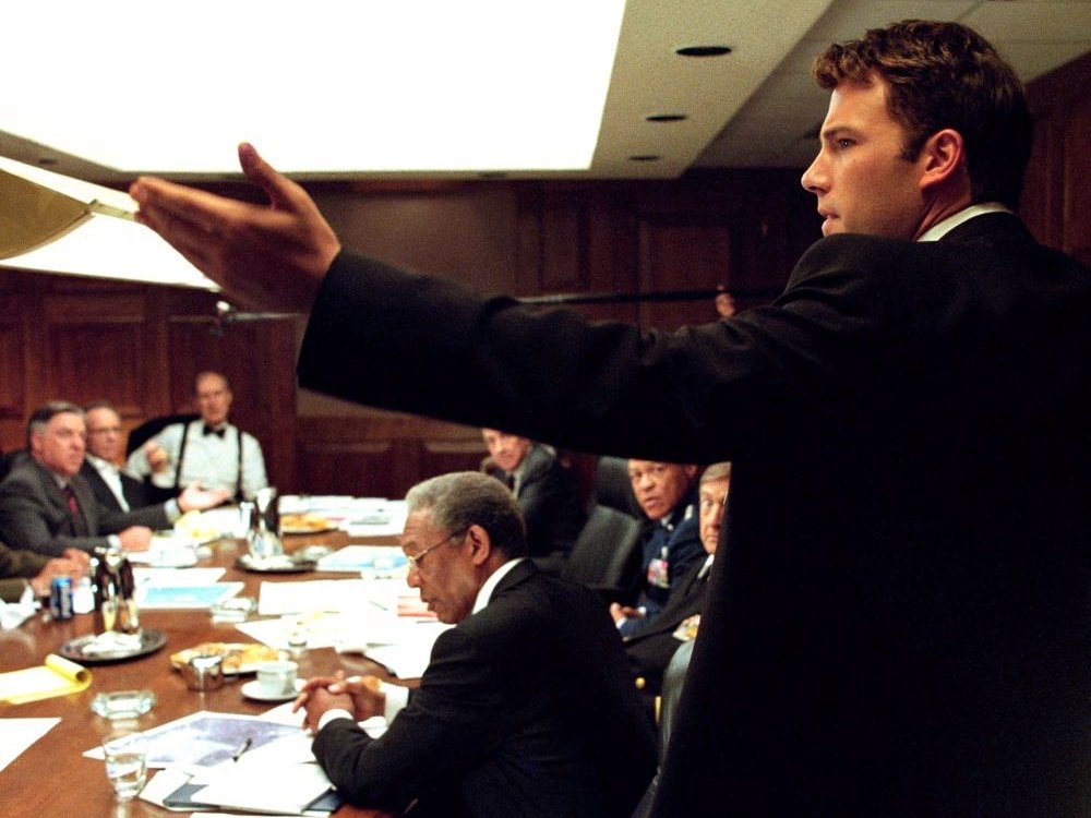 Ben Afflect as Jack Ryan in The Sum of All Fears (2002)