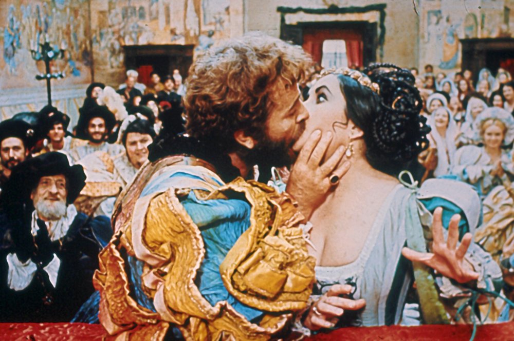 Richard Burton and Elizabeth Taylor in The Taming of the Shrew