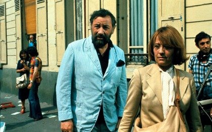 With Philippe Noiret in Philippe de Broca&amp;rsquo;s Tendre poulet (Dear Detective / Tender Cop, 1977)