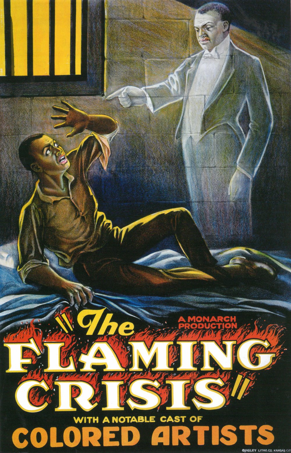The Flaming Crisis (1924) was a meldroma from Monarch Productions, a black-owned production company in New York