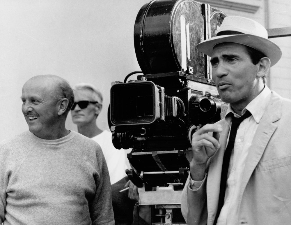 Michael Powell filming They&amp;#8217;re a Weird Mob (1966)