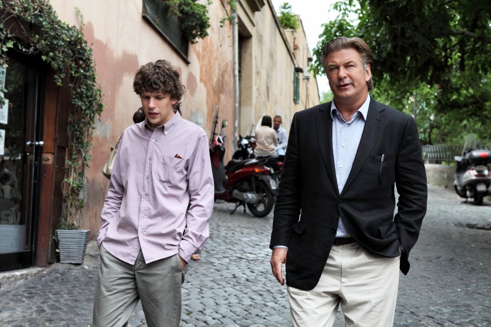 With Alec Baldwin in Woody Allen&amp;rsquo;s To Rome with Love