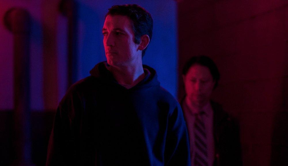 Miles Teller as Martin in Too Old to Die Young: North of Hollywood, West of Hell