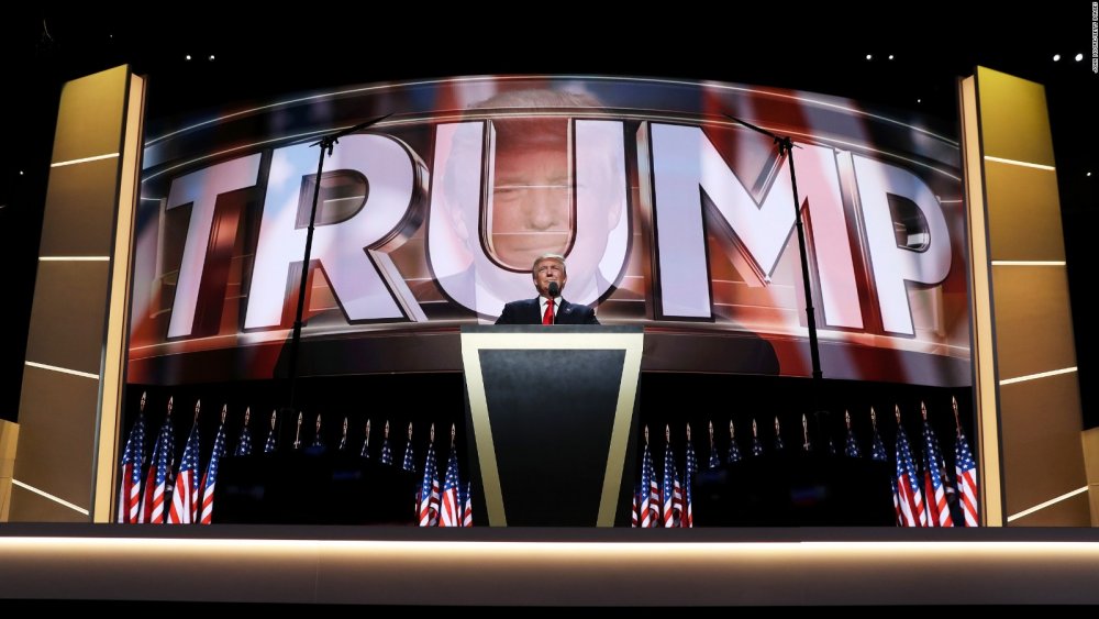 Donald Trump takes charge at the 2016 Republican National Convention