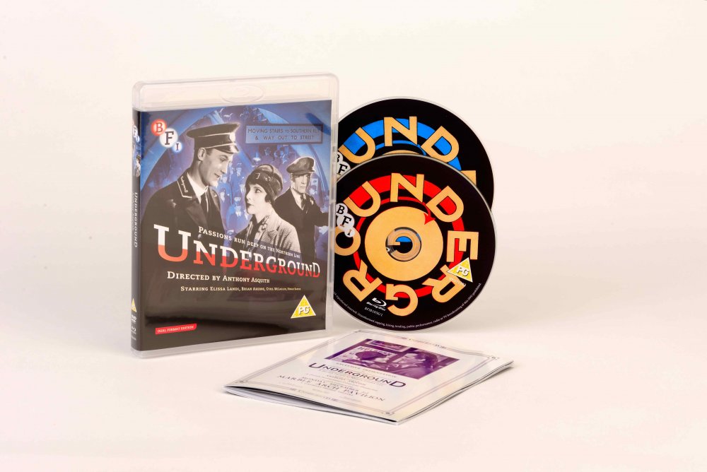 Underground (1928) BFI Blu-ray box