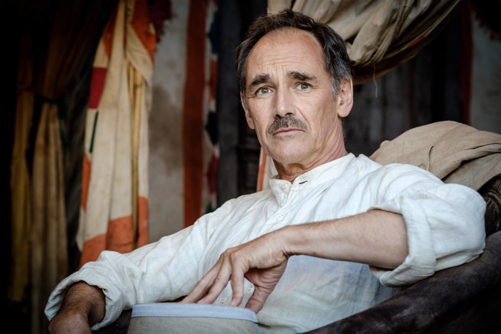 Mark Rylance as The Magistrate in Waiting for the Barbarians