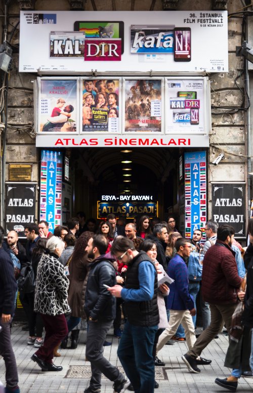 Le cinéma Atlas d'Istanbul