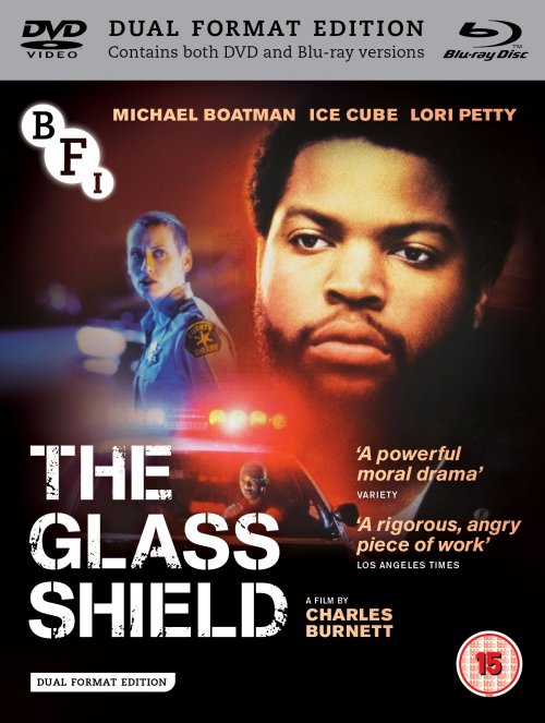 The Glass Shield DVD and Blu-ray packshot (Draft artwork only)