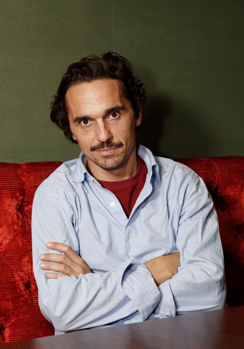 Actor Piergiorgio Bellocchio attends the FilmMaker Afternoon Tea, part of the BFI London Film Festival