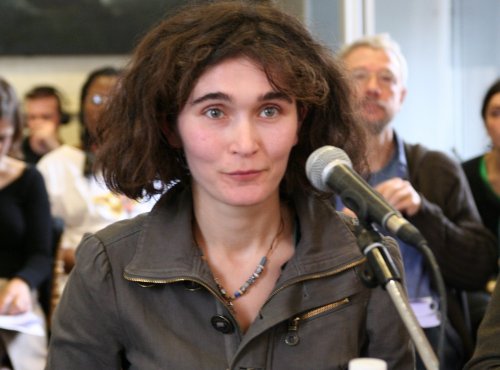 Maria Saakyan at the Amiens International Film Festival in 2008