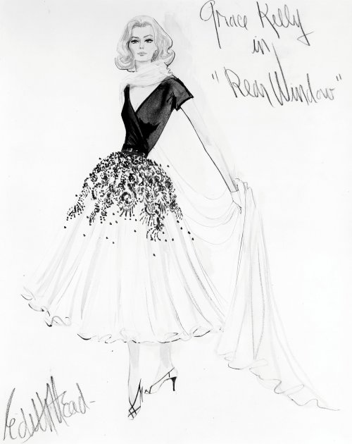 Edith Head&amp;rsquo;s design for Grace Kelly in Rear Window