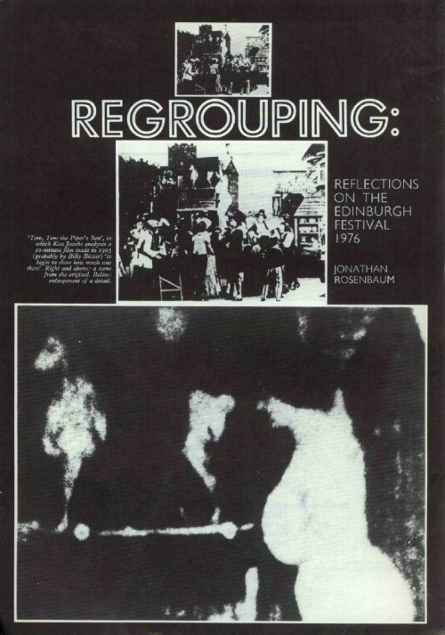 Jonathan Rosenbaum&amp;rsquo;s cover feature on Regrouping in our Winter 1976-77 issue. Read it via our subscription digital archive.